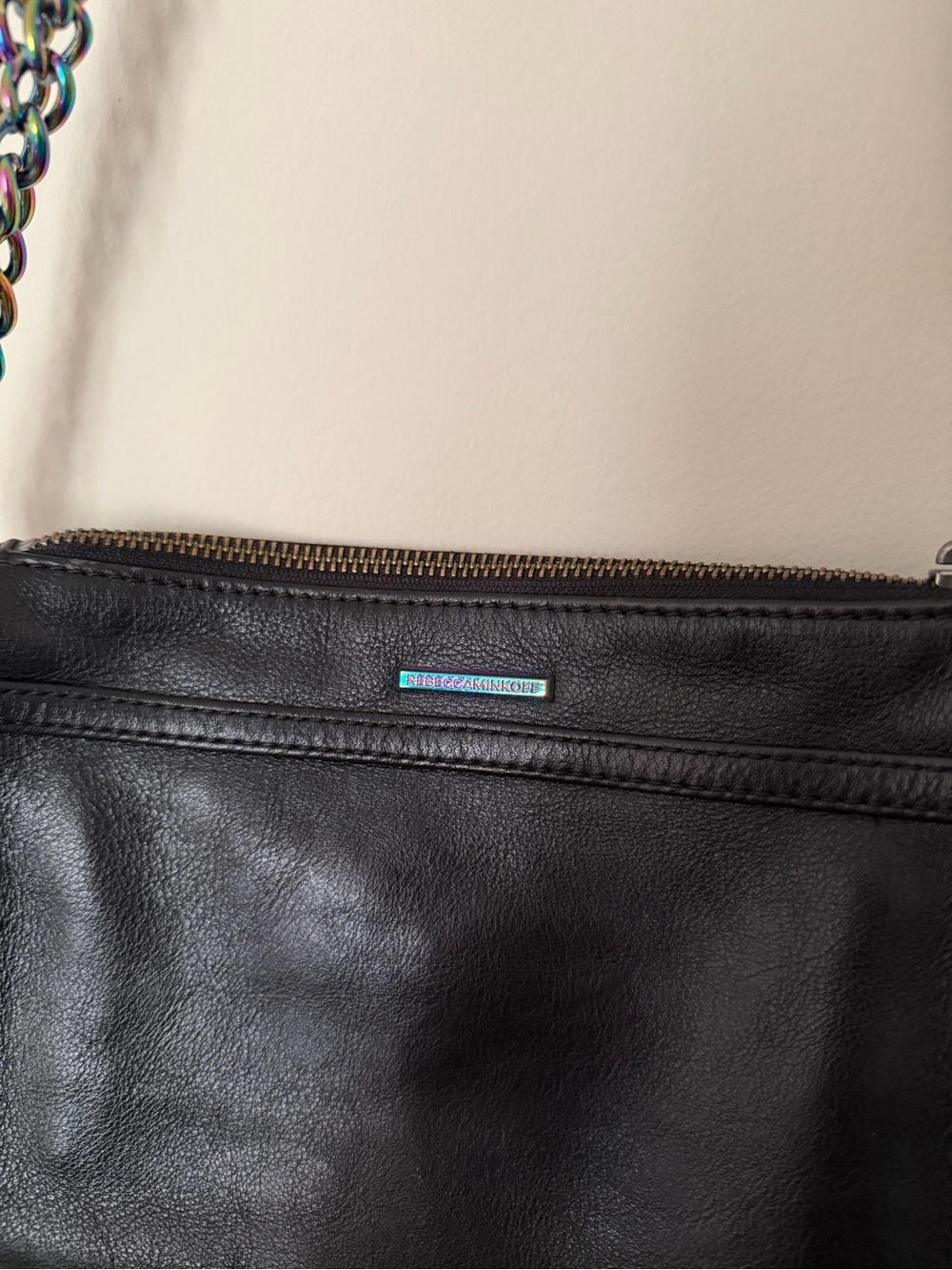 Rebecca Minkoff Mini Mac in Oil Slick - Picture 5 of 7